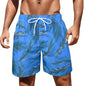 Men's Palm Tree Pattern Beach Shorts Boys Summer Cool Hawaii 3D Printed Casual Swim Trunks Quick Dry Surfboard Shorts
