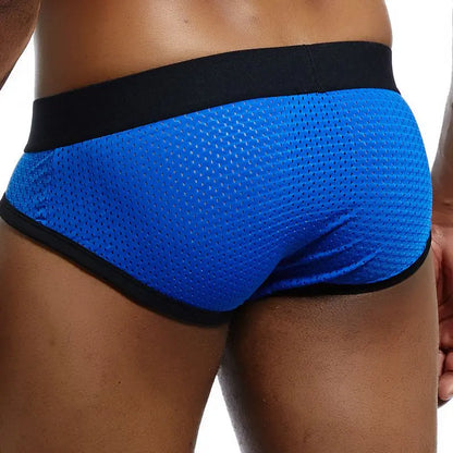 U Convex Sexy Man's Underwear Briefs Underpants Comfortable Men's Briefs Bikini Gay Underwear Men's Briefs Nylon Ice Silk JM311