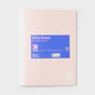 70-Pack Wide Rule Composition Notebook 7.5"X9.75" Poly Cover 70 Sheets Pastel Pink for Home Office School Essentials