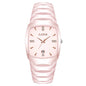 Women's Tonneau Crystal Marker Bracelet Watch
