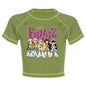 Women's Y2K Gothic Cartoon Print T-Shirt Trendy