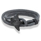 MKENDN Ocean Style Manta Ray Multilayer Rope Bracelet Charms Men Women Beach Wristband Adjustable Jewelry Homme