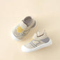 Baby Shoes Anti-Slip Breathable Infant Crib Floor Socks with Rubber