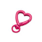5Pcs Heart Shape Rotation Alloy Lobster Spring Clasps Openable Key Ring  Hook Carabiner Connector Dog Chain Buckles DIY Jewelry
