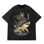 Men's Linen V-Neck Casual Seaside Shirt
