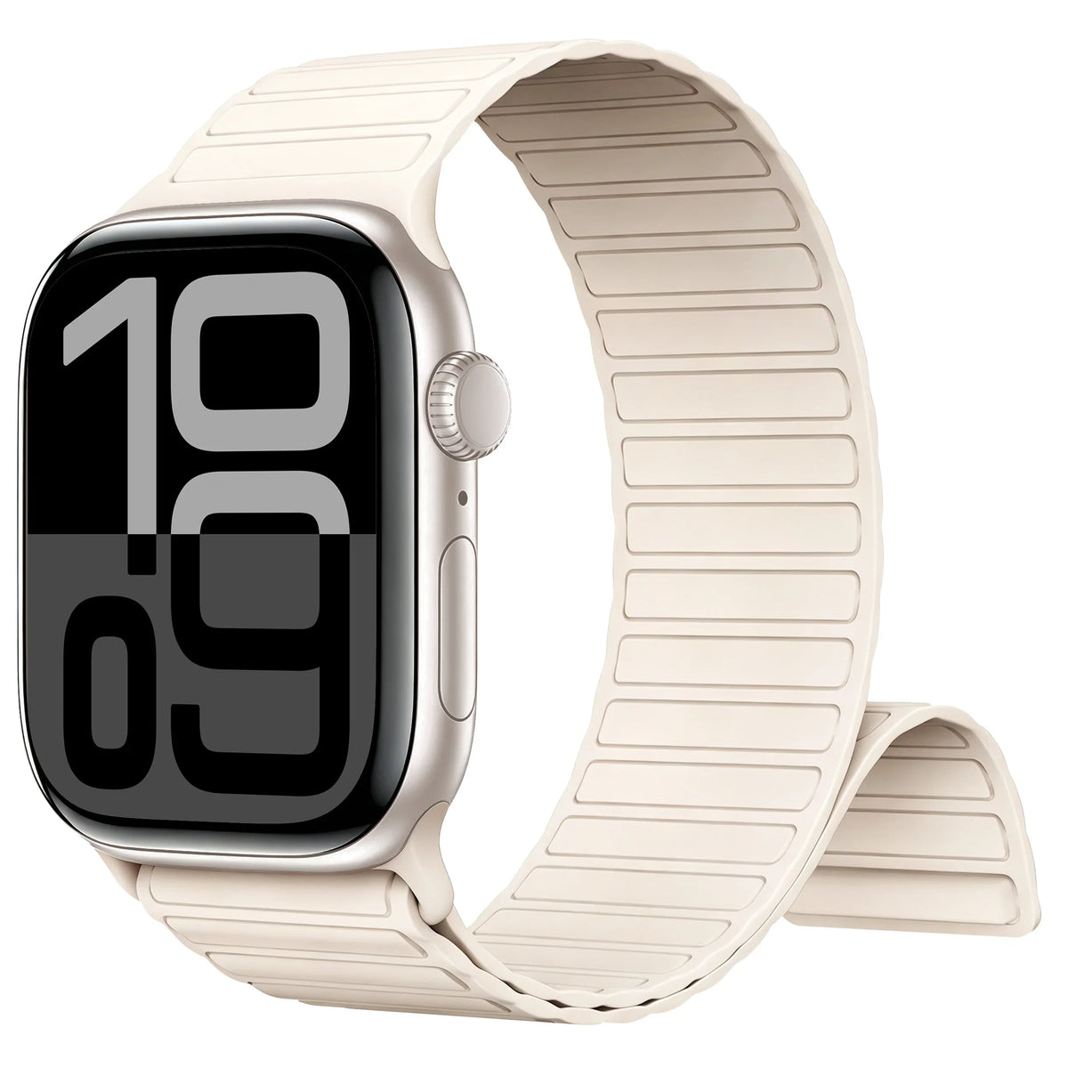 Silicone Strap For Apple Watch 46mm 42mm 49mm Magnetic Band For iWatch Ultra 3 2 Series 12 11 10 9 8 7 6 5 SE Bracelet Correa