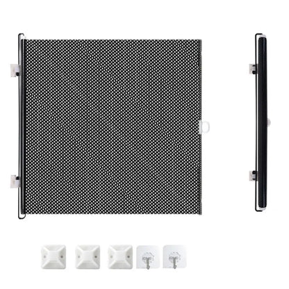 Pet Accessories Guard Retractable Fence Gate Folding Universal Pet Network Fence Barrier with Hook Pet Safety Enclosure Balcony