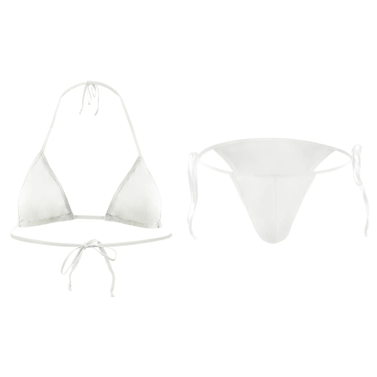 Men's Bra Lingerie Set Big Sac Penis Bag Briefs Bdsm Men's Harness Crop Top Navel Sissy Outfit Body Gay Bikini