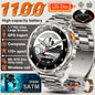 New T-REX3 Ultra 1100mAh Battery SmartWatch 10ATM Waterproof GPS Compass Flashlight 1.7" AMOLED HD Call Sports Smart Watch Men