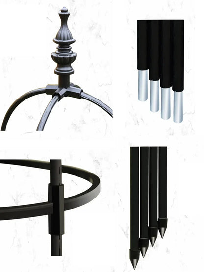 Plant Climbing Supporter Climbing Plant Support  Frame Outdoor Flower  Vines Pot Stand Garden Climbing Frame Indoor Floral Decor