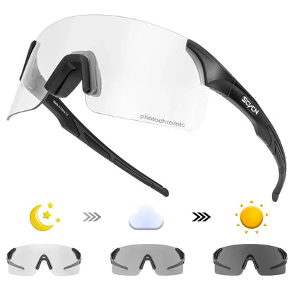 Photochromic UV400 Cycling Sunglasses for Sports