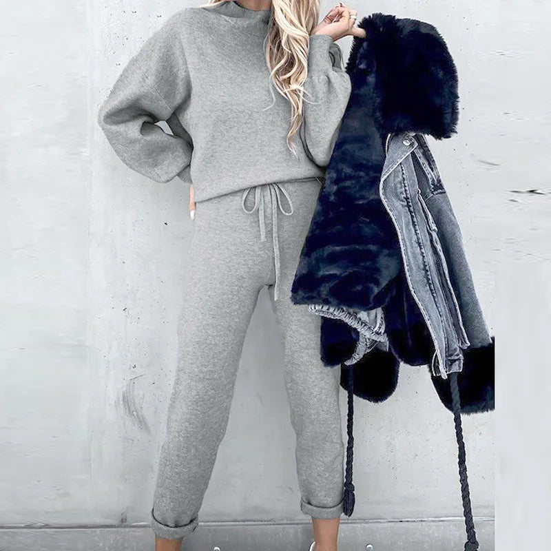 New Fashion Women Track Suits Sports Wear Jogging Suits Ladies Hooded