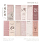 Journal GO 5pcs Ins Style Vintage Bookmark Creative Notes Book Mark for Students School Office Supplies Stationery