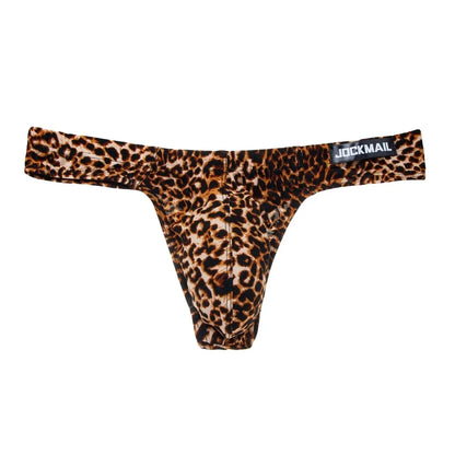 Leopard Sexy Panties Men Bikini Brief Underwear Slip Hombre Calzoncillos Jockstrap Briefs Pouch Cuecas Gay Underwear Low Waist