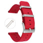 TicWatch Pro 5, Pro 3 & E3 Two-Piece Nylon Band, Twin Metal Keepers