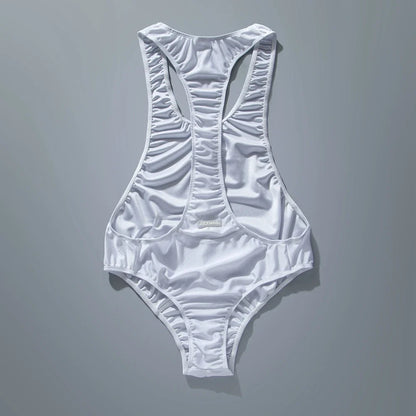 Men's Sexy Nylon Jockstrap Leotard Underwear Jockstrap Bodysuit Breathable Skinny U Convex Suspender Jumpsuits Gay Underwear