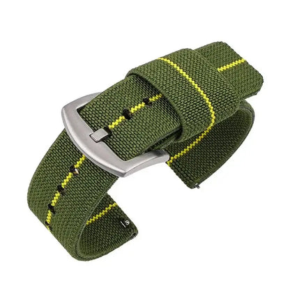 Samsung Galaxy Watch 7, 6, 5, 4 & FE Solid & Striped Woven Band
