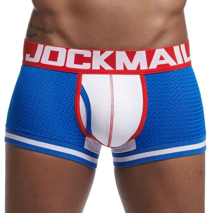 Summer Underwear Men Boxer Homme Nylon Mesh Quick Dry Sports  Fitness Men's Underpants Soft  Boxer Shorts Men Boxers Breathable