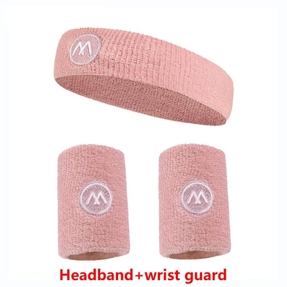GOBYGO Exercise Headband Wristband Set