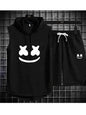 Summer Men's Casual Hooded Tracksuit Set