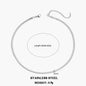 Hot Classic Unisex Flat Snake Chain Choker Necklace For Women Stainless Steel Herringbone Gold Silver Color Fashion Jewelry Gift