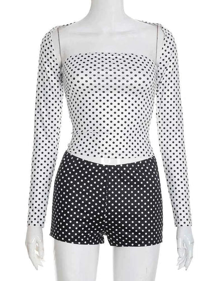 Weird Puss Polka Dot 3-Piece Chic Set