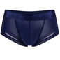 Sexy Underwear Men Boxer Panty Shorts Ice Silk Original  Panties Breather Boxer Briefs Ultra-thin Transparent Fun Gay Underwear
