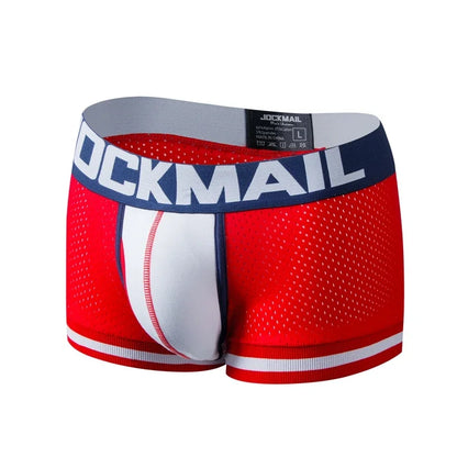 Summer Underwear Men Boxer Homme Nylon Mesh Quick Dry Sports  Fitness Men's Underpants Soft  Boxer Shorts Men Boxers Breathable