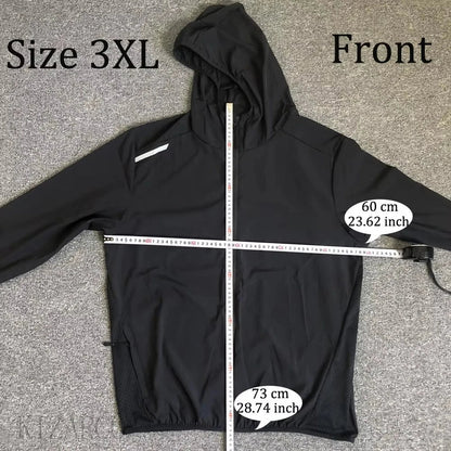 UltraLight Hooded Running Jacket - Windproof & Waterproof