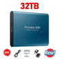 Reliable Brand 1TB External Hard Drive  Portable SSD  2TB 4TB  USB 3.1 High Speed Solid State Disk Data Storage