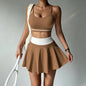 Women’s 2-Piece Sports Bra & Skirt Set