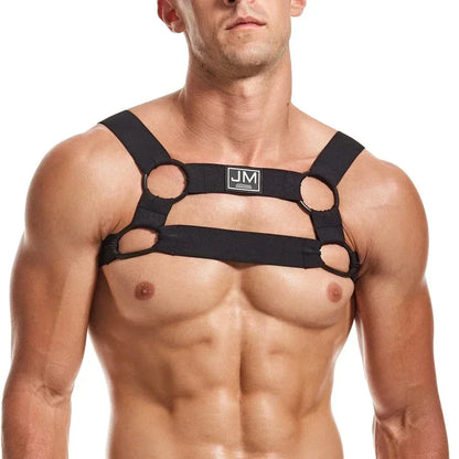 Gay Man Harness Sissy Fetish Man Rave Costumes Lingerie Sexy Open Ass Breast Hot Sexual Body Belt Temptation Party Exotic Tanks