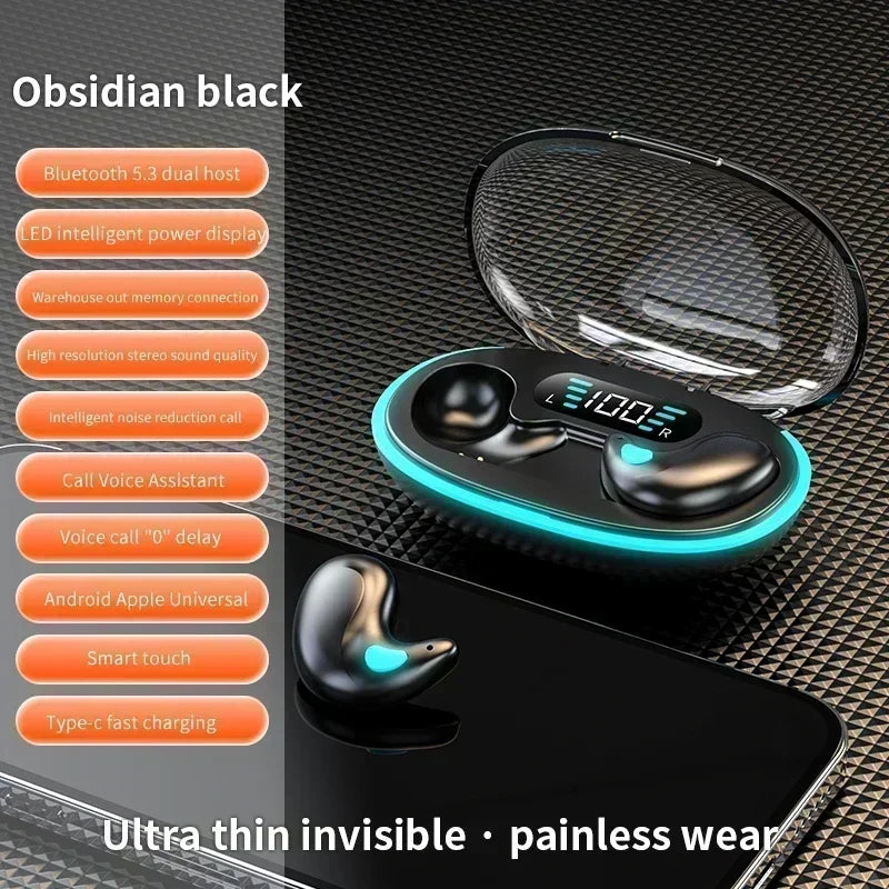 2026new Style X55 Wireless Earphones Headphones Noise Reduction Sport