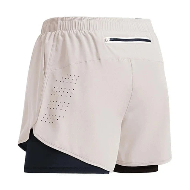 Men's Running Shorts 2 In 1 Quick Dry