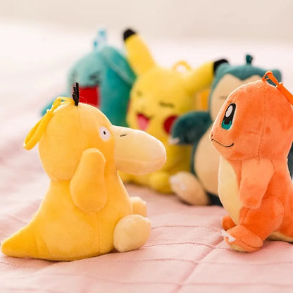 Anime Creature Plush Keychain