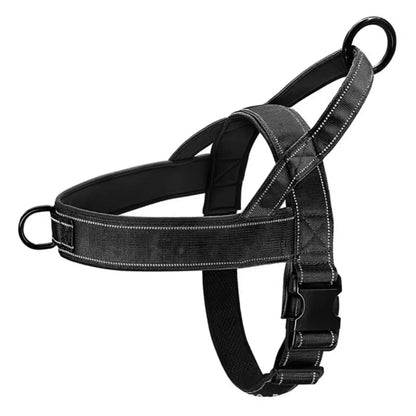 Dog Tactical Vest Nylon Outdoor Water-Repellent Dog Clothing Large and Medium-sized Dog Training Vest Harness Traction