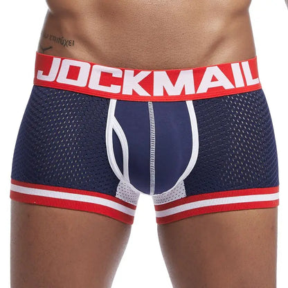 6PCS Underwear Men Boxer Homme Nylon Mesh Quick Dry Sports  Fitness Men's Underpants Soft  Boxer Shorts Men Boxers Breathable