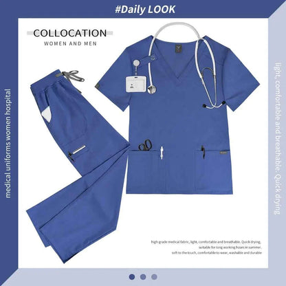 Women's Medical Scrub Workwear Set