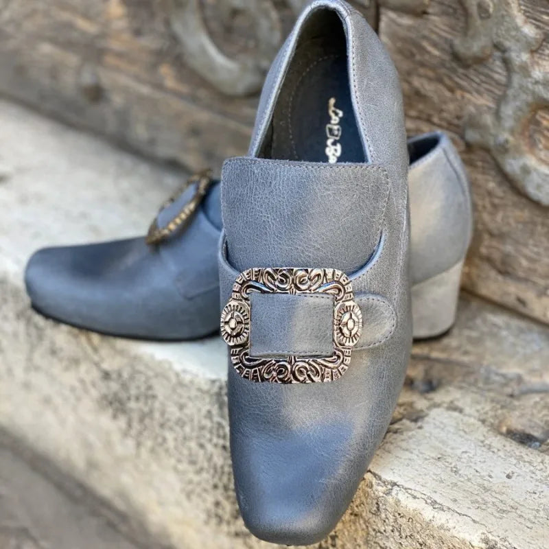 New Men's Shoes Victoria Retro Women High Heels Medieval Renaissance