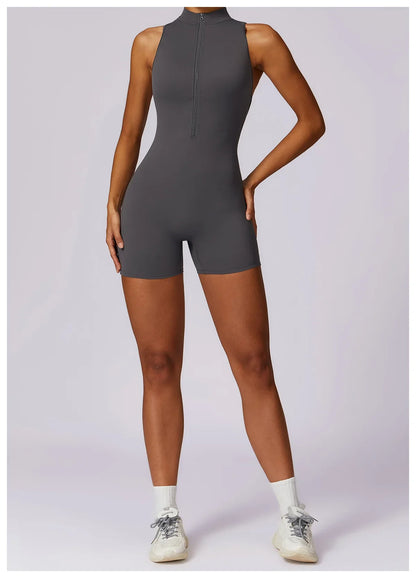 Women Jumpsuit Sleeveless Slim Activewear