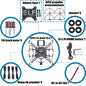 Rctosky ESP32-Drone V2.0 Flight Control Open Source Quadcopter ESP-Drone Drone Model Wifi Remote Control Crazyflie Ardupilot