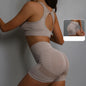Yoga Women's Fitness Suit Shorts Workout Set