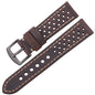 Suunto Race, Vertical & 9 Peak Perforated Leather Rally Band
