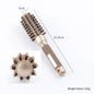 Round Ionic Hair Brush for Blow Dry Women Boar Bristles Hair Comb Ceramic Hairbrush Styling Tools For Drying Curly Hair Straight
