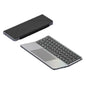 Bluetooth 5.3 Wireless Bluetooth Keyboard Portable Detachable Foldable Keyboard Universal Compact Rechargeable Keyboard Travel