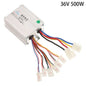 E-bike Accessories 24V/36V/48V Electric Bicycle Parts Bicycle Controller Brushed Controller Electric Bike Motor