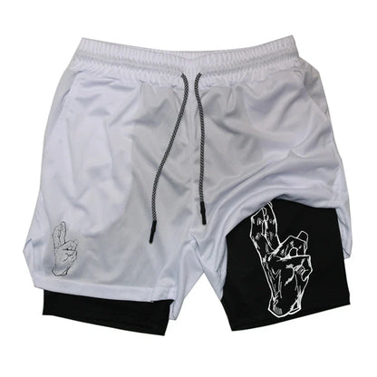 FlexiFit 2-in-1 Performance Running Shorts