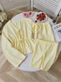 Summer Two Piece Set Women Striped V Neck Lace Up Sleeveless Blouse