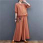 Spring Summer Women Leisure Large Size 5XL 2PCS Middle Aged Mother Mother Cotton Linen Suit 2025 Female Embroidery Two-piece Set