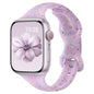 Apple Watch Slim Confetti Speckle Silicone Band